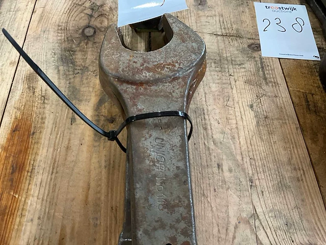 Slag steek- en ringsleutel (6x) - afbeelding 2 van  4