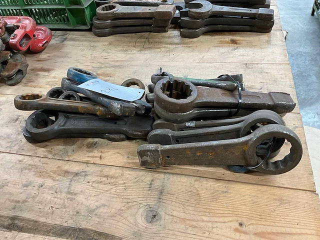 Slag steek- en ringsleutels - afbeelding 2 van  4