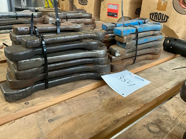 Slag steek en ringsleutels - afbeelding 2 van  7