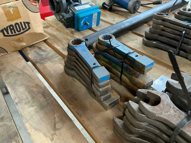Slag steek en ringsleutels - afbeelding 5 van  7