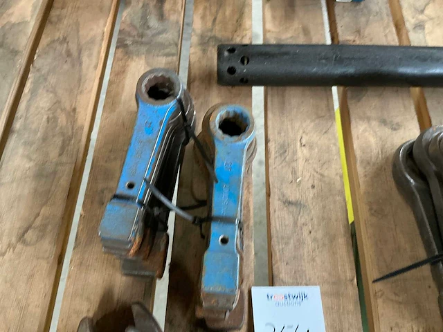 Slag steek en ringsleutels - afbeelding 6 van  7