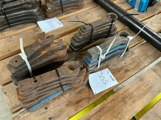 Slag steek en ringsleutels - afbeelding 2 van  6