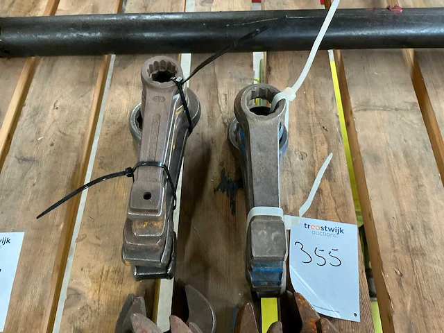 Slag steek en ringsleutels - afbeelding 6 van  6