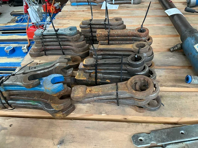 Slag steek en ringsleutels - afbeelding 6 van  6