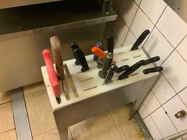 Slager 15-delige uitbeenset inclusief standaard - afbeelding 2 van  4