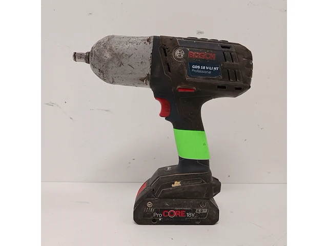 Slagmoeraanzetter 1/2" accu 18v 418nm, bosch, gds 18v-li, 2015 - afbeelding 1 van  7