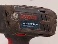 Slagmoeraanzetter 1/2" accu 18v 418nm, bosch, gds 18v-li, 2015 - afbeelding 2 van  7