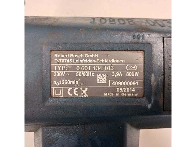Slagmoeraanzetter 3/4" 230v 600nm bosch, gds 24, bouwjaar 2014 - afbeelding 7 van  8