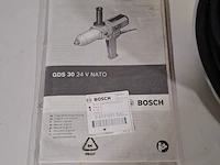 Slagmoersleutel, bosch, gds 30 24v nato - afbeelding 4 van  9