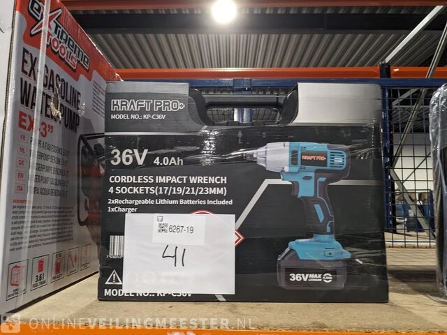 Slagmoersleutel kraftpro, bouwjaar 2023 - afbeelding 4 van  4