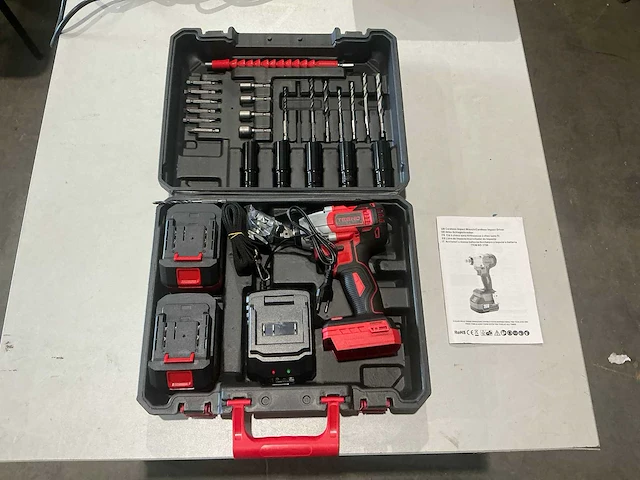 Slagmoersleutelset op accu - afbeelding 4 van  8