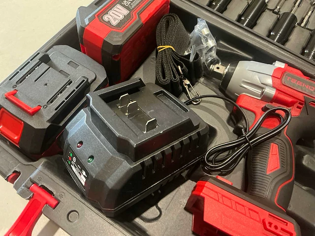 Slagmoersleutelset op accu - afbeelding 5 van  8