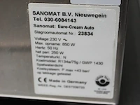 Slagroomapparaat sanomat eurocream auto 6 liter. afmeting 30 x 40 x 50 cm. - afbeelding 5 van  5
