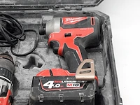 Slagschroefmachine en accu boormachine, milwaukee, o.a. m18 cblid, 2020 - afbeelding 6 van  11