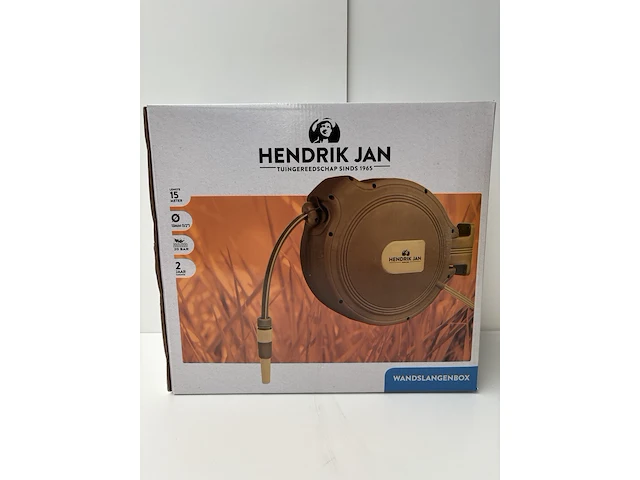 Slangenbox 15 meter rollup hendrik jan - afbeelding 1 van  1
