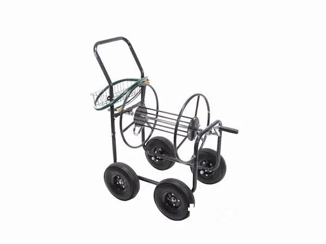 Slangenhaspelwagen 4 wielen - afbeelding 1 van  5