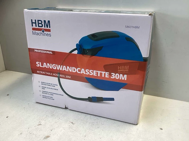 Slangenwandcassette - 30m - oprollende slang - afbeelding 2 van  3