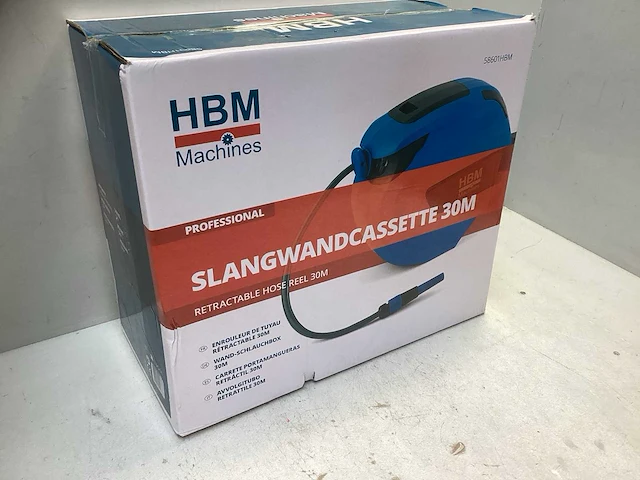 Slangenwandcassette - 30m - oprollende slang - afbeelding 3 van  3