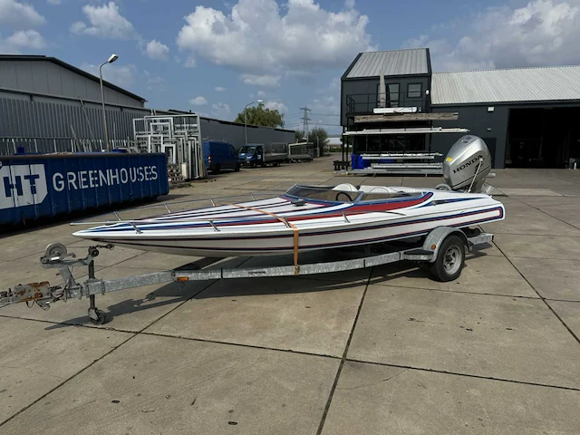 Sleekcraft aristocrat speedboot incl trailer - afbeelding 44 van  48