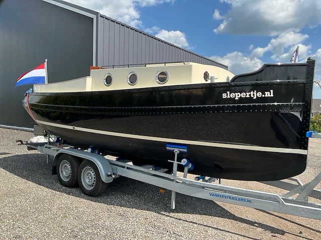 Slepertje - 2022 - elektrische kajuitsloep “slepertje” (demo) met trailer - sloep - afbeelding 5 van  65