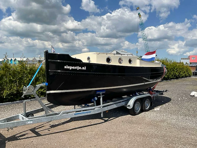 Slepertje - 2022 - elektrische kajuitsloep “slepertje” (demo) met trailer - sloep - afbeelding 56 van  65