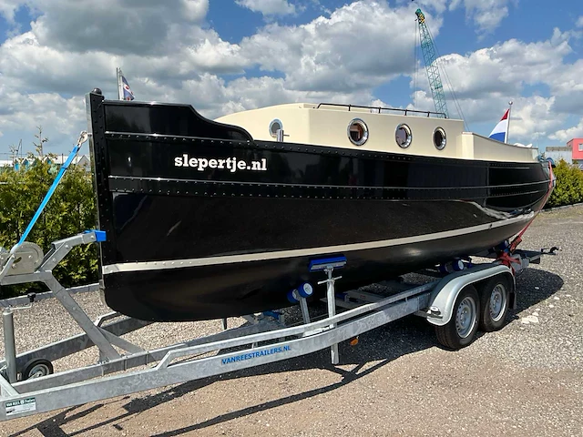Slepertje - 2022 - elektrische kajuitsloep “slepertje” (demo) met trailer - sloep - afbeelding 63 van  65