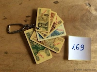 Sleutelhanger biljetten - afbeelding 2 van  2