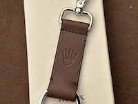 Sleutelhanger rolex, bruin - afbeelding 2 van  4