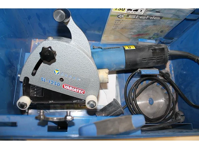 Sleuvenfrees carat sl-1250 in metalen koffer. - afbeelding 1 van  3