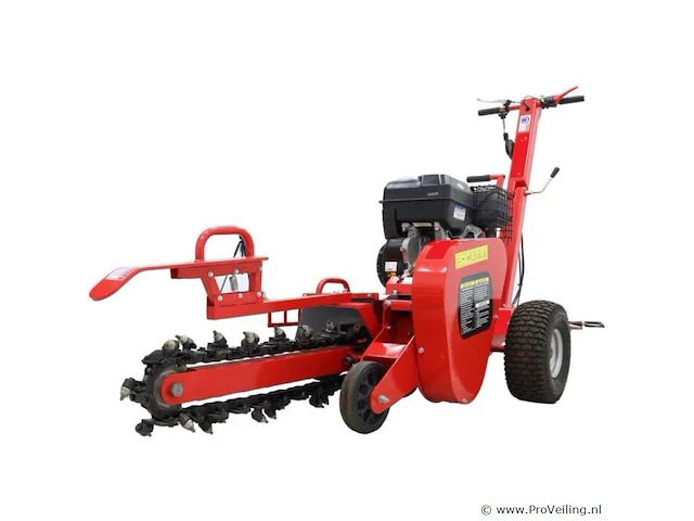 Sleuvengraver met benzinemotor briggs&stratton 13 pk benzine 420cc - afbeelding 2 van  2