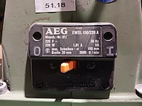 Slijpmachine aeg, ewsl 150/220 a - afbeelding 5 van  8