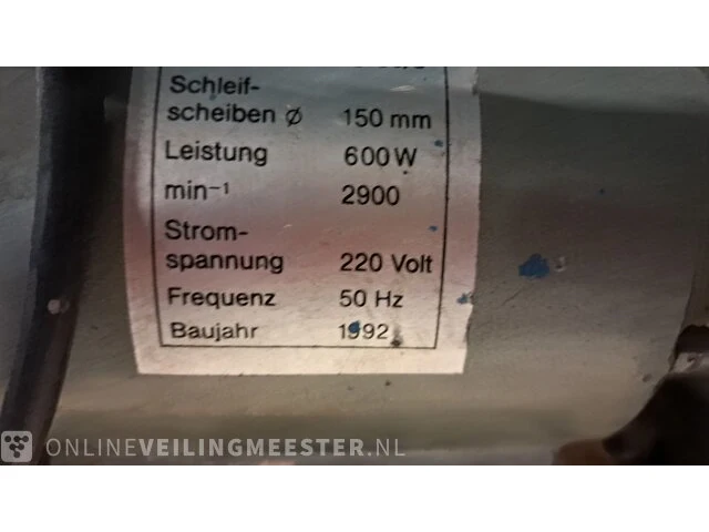 Slijpsteen interkrenn, ds150/3, bouwjaar 1992 - afbeelding 7 van  8