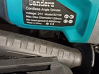 Slijptol op accu - 125mm, sanderz, 2025 - afbeelding 3 van  3