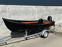 Sloep - 10pk mercury - buitenboordmotor - inclusief trailer - zo goed als nieuw - afbeelding 1 van  12