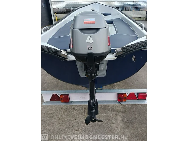 Sloep corsiva, 430 met buitenboordmotor en boottrailer - afbeelding 31 van  54
