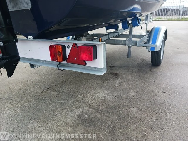 Sloep corsiva, 430 met buitenboordmotor en boottrailer - afbeelding 48 van  54