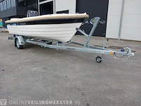 Sloep inclusief boottrailer searider, 500 retro, wit, bouwjaar 2022 - afbeelding 27 van  53