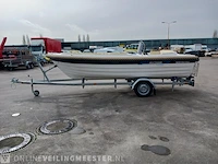 Sloep inclusief boottrailer searider, 500 retro, wit, bouwjaar 2022 - afbeelding 52 van  53