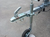 Sloep met buitenboordmotor 4 pk tohatsu, trailer en kussenset seafinder, 370, blauw, bouwjaar 2021 - afbeelding 13 van  36