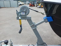 Sloep met buitenboordmotor 4 pk tohatsu, trailer en kussenset seafinder, 370, blauw, bouwjaar 2021 - afbeelding 14 van  36