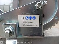 Sloep met buitenboordmotor 4 pk tohatsu, trailer en kussenset seafinder, 370, blauw, bouwjaar 2021 - afbeelding 15 van  36