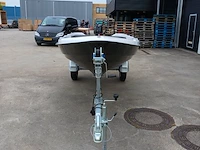 Sloep met buitenboordmotor 4 pk tohatsu, trailer en kussenset seafinder, 370, blauw, bouwjaar 2021 - afbeelding 35 van  36