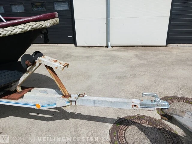 Sloep met stallingstrailer, zwart - afbeelding 3 van  18