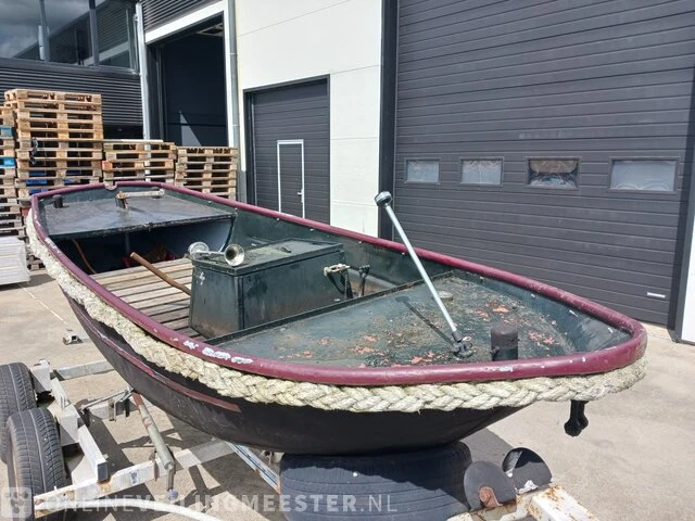Sloep met stallingstrailer, zwart - afbeelding 4 van  18