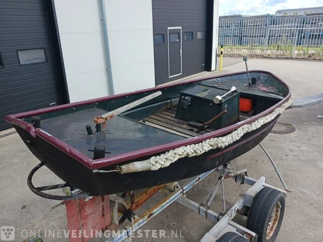 Sloep met stallingstrailer, zwart - afbeelding 5 van  18