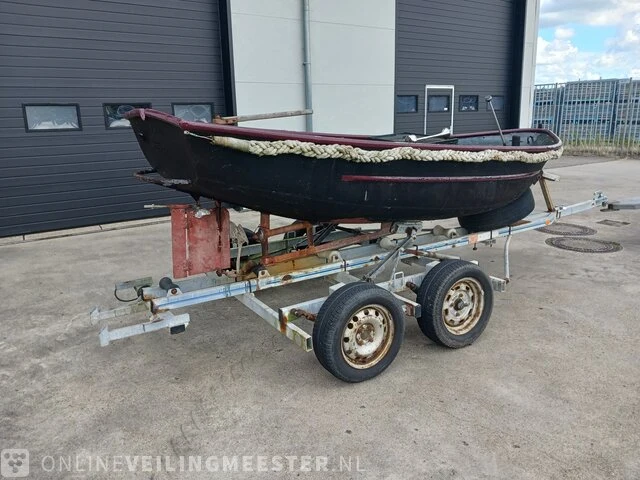 Sloep met stallingstrailer, zwart - afbeelding 12 van  18