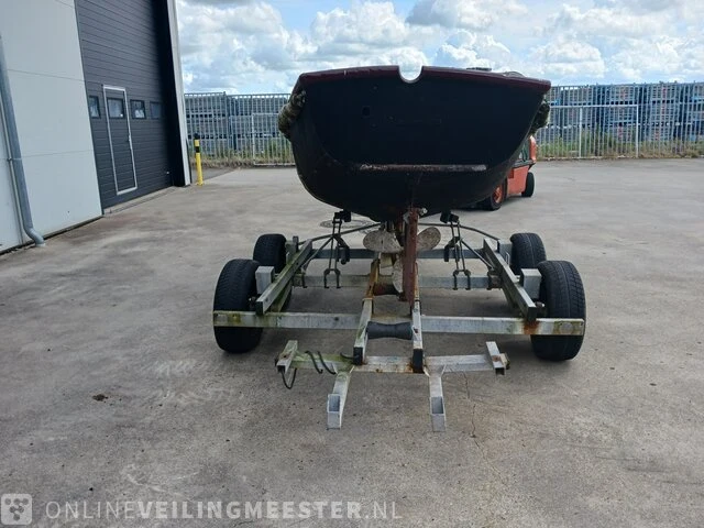 Sloep met stallingstrailer, zwart - afbeelding 13 van  18
