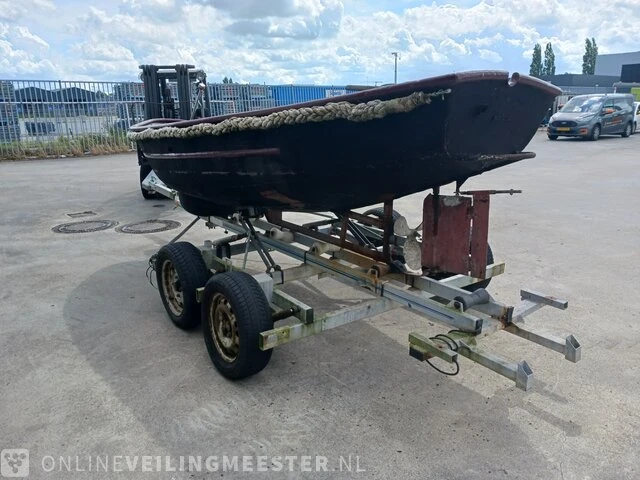 Sloep met stallingstrailer, zwart - afbeelding 14 van  18