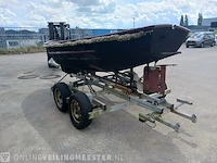 Sloep met stallingstrailer, zwart - afbeelding 14 van  18