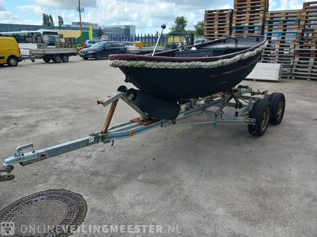 Sloep met stallingstrailer, zwart - afbeelding 15 van  18
